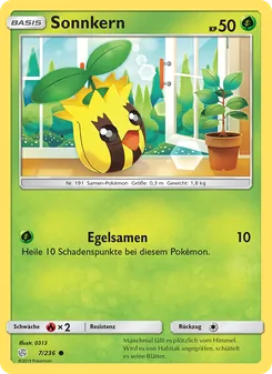 Karte Sonnkern aus Welten im Wandel, Nummer 7/236