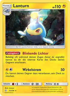Karte Lanturn aus Welten im Wandel, Nummer 72/236
