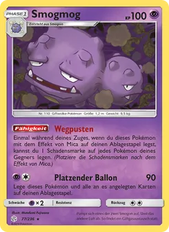 Karte Smogmog aus Welten im Wandel, Nummer 77/236