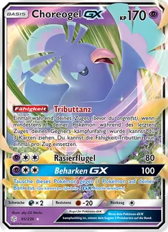 Karte Choreogel GX aus Welten im Wandel, Nummer 95/236