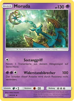 Karte Moruda aus Welten im Wandel, Nummer 98/236