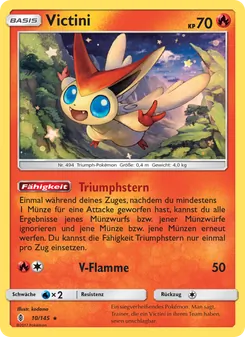 Karte Victini aus Stunde der Wächter, Nummer 10/145