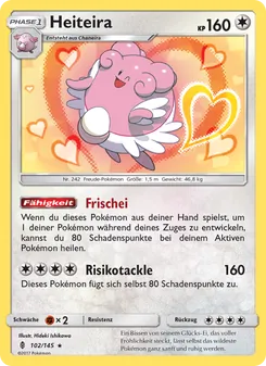Karte Heiteira aus Stunde der Wächter, Nummer 102/145