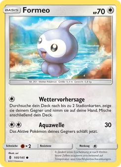 Karte Formeo aus Stunde der Wächter, Nummer 105/145