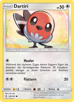 Karte Dartiri aus Stunde der Wächter, Nummer 109/145