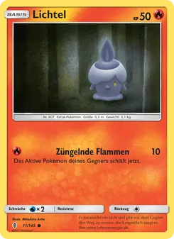 Karte Lichtel aus Stunde der Wächter, Nummer 11/145