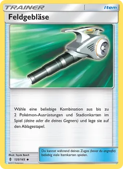 Karte Feldgebläse aus Stunde der Wächter, Nummer 125/145