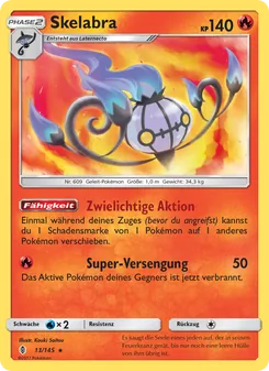 Karte Skelabra aus Stunde der Wächter, Nummer 13/145