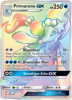 Karte Primarene GX aus Stunde der Wächter, Nummer 149/145