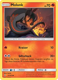 Karte Molunk aus Stunde der Wächter, Nummer 15/145