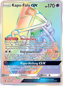Karte Kapu-Fala GX aus Stunde der Wächter, Nummer 155/145
