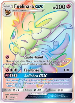 Karte Feelinara GX aus Stunde der Wächter, Nummer 158/145