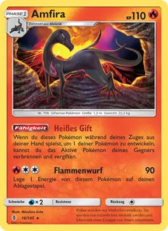 Karte Amfira aus Stunde der Wächter, Nummer 16/145