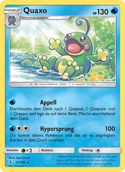 Karte Quaxo aus Stunde der Wächter, Nummer 25/145
