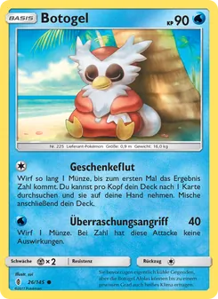 Karte Botogel aus Stunde der Wächter, Nummer 26/145