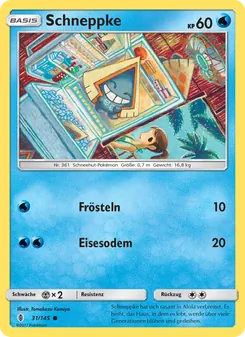 Karte Schneppke aus Stunde der Wächter, Nummer 31/145