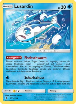 Karte Lusardin aus Stunde der Wächter, Nummer 37/145