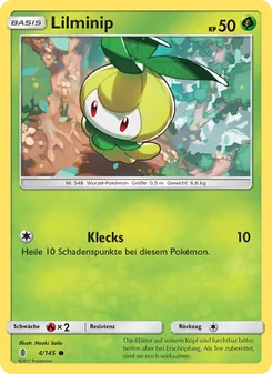 Karte Lilminip aus Stunde der Wächter, Nummer 4/145