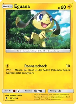 Karte Eguana aus Stunde der Wächter, Nummer 43/145
