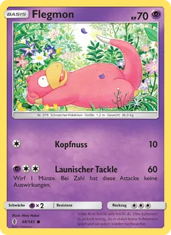 Karte Flegmon aus Stunde der Wächter, Nummer 48/145