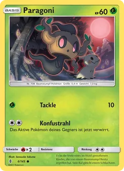 Karte Paragoni aus Stunde der Wächter, Nummer 6/145