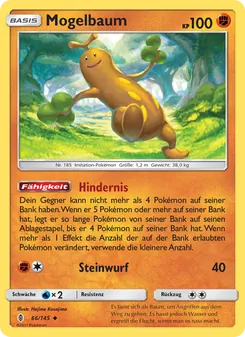Karte Mogelbaum aus Stunde der Wächter, Nummer 66/145