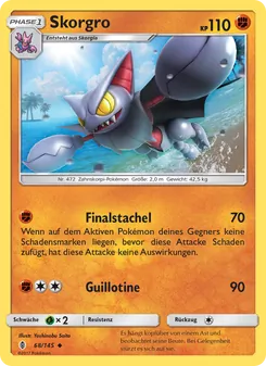 Karte Skorgro aus Stunde der Wächter, Nummer 68/145