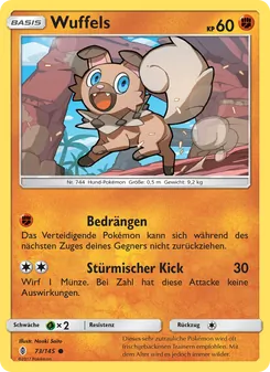 Karte Wuffels aus Stunde der Wächter, Nummer 73/145