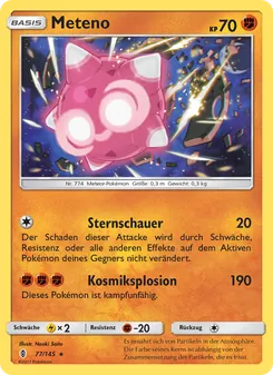 Karte Meteno aus Stunde der Wächter, Nummer 77/145