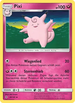 Karte Pixi aus Stunde der Wächter, Nummer 89/145