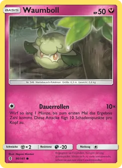 Karte Waumboll aus Stunde der Wächter, Nummer 90/145