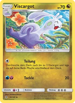 Karte Viscargot aus Stunde der Wächter, Nummer 95/145
