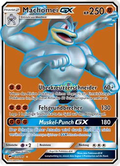 Karte Machomei GX aus Nacht in Flammen, Nummer 135/147