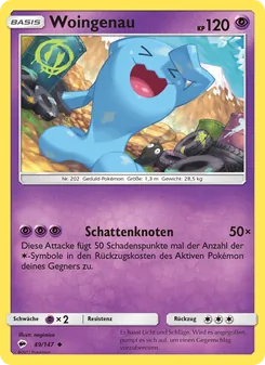 Karte Woingenau aus Nacht in Flammen, Nummer 49/147