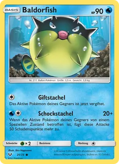 Karte Baldorfish aus Schimmernde Legenden, Nummer 21/73