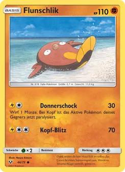 Karte Flunschlik aus Schimmernde Legenden, Nummer 46/73