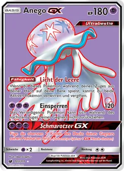 Karte Anego GX aus Aufziehen der Sturmröte, Nummer 103/111