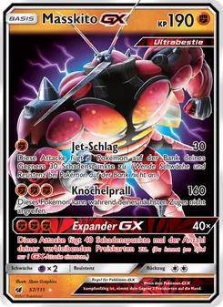 Karte Masskito GX aus Aufziehen der Sturmröte, Nummer 57/111