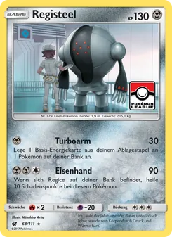 Karte Registeel aus Aufziehen der Sturmröte, Nummer 68/111