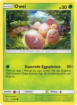 Karte Owei aus Ultra-Prisma, Nummer 1/156