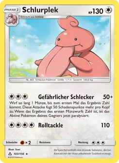 Karte Schlurplek aus Ultra-Prisma, Nummer 103/156