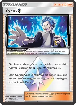 Karte Zyrus ◇ aus Ultra-Prisma, Nummer 120/156