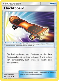 Karte Fluchtboard aus Ultra-Prisma, Nummer 122/156