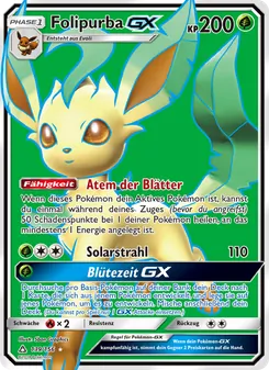 Karte Folipurba GX aus Ultra-Prisma, Nummer 139/156