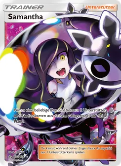 Karte Samantha aus Ultra-Prisma, Nummer 153/156