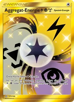 Karte Aggregat-Energie LightningPsychicMetal aus Ultra-Prisma, Nummer 171/156