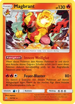 Karte Magbrant aus Ultra-Prisma, Nummer 19/156