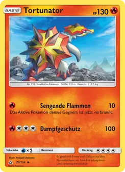 Karte Tortunator aus Ultra-Prisma, Nummer 27/156