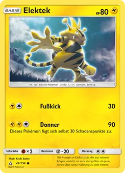 Karte Elektek aus Ultra-Prisma, Nummer 43/156