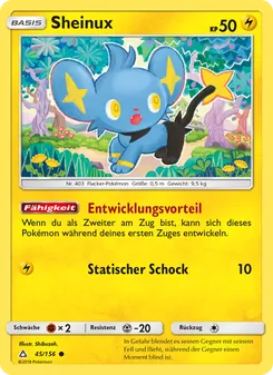 Karte Sheinux aus Ultra-Prisma, Nummer 45/156